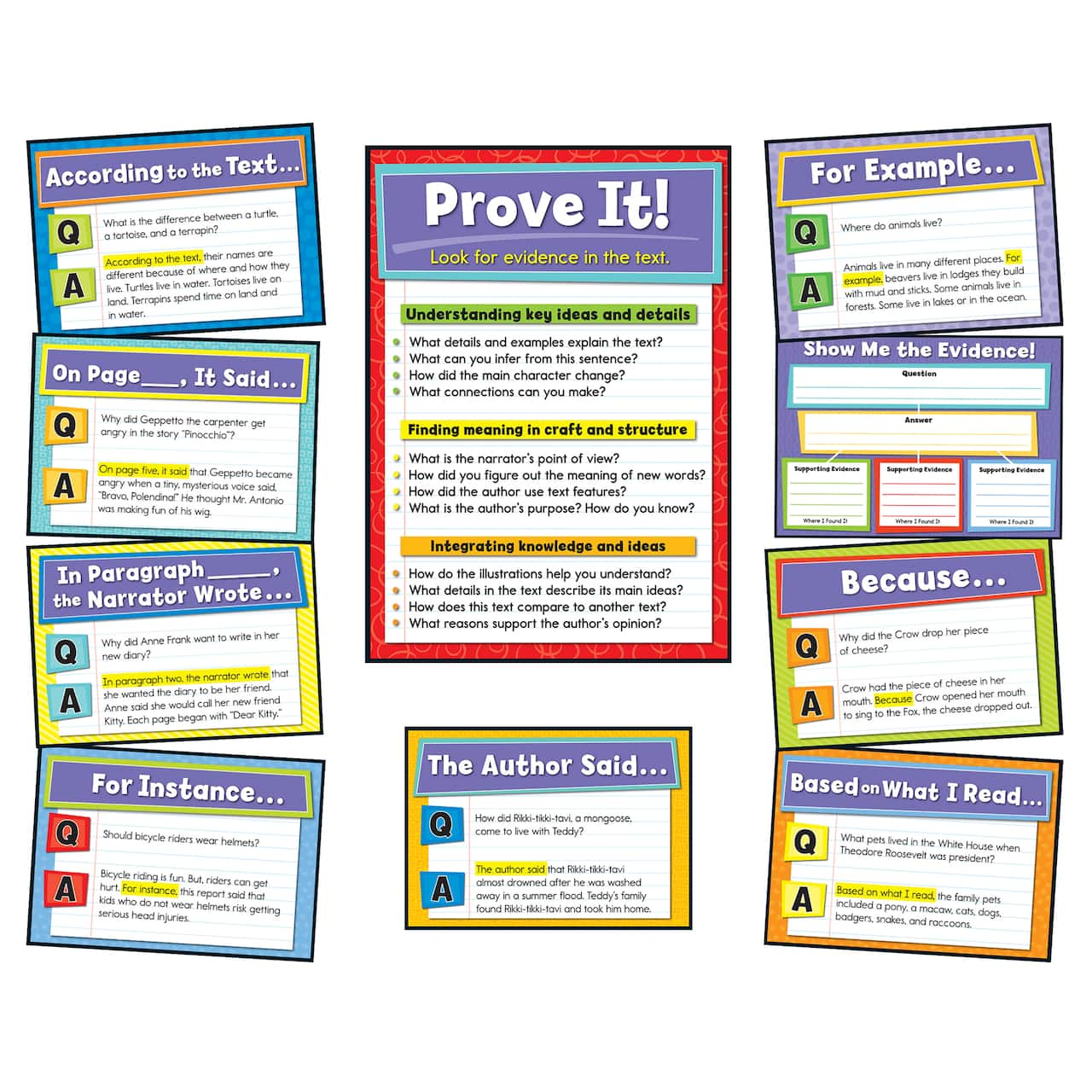 Carson-Dellosa&#x2122; Evidence-Based Reading &#x26; Writing Bulletin Board Set